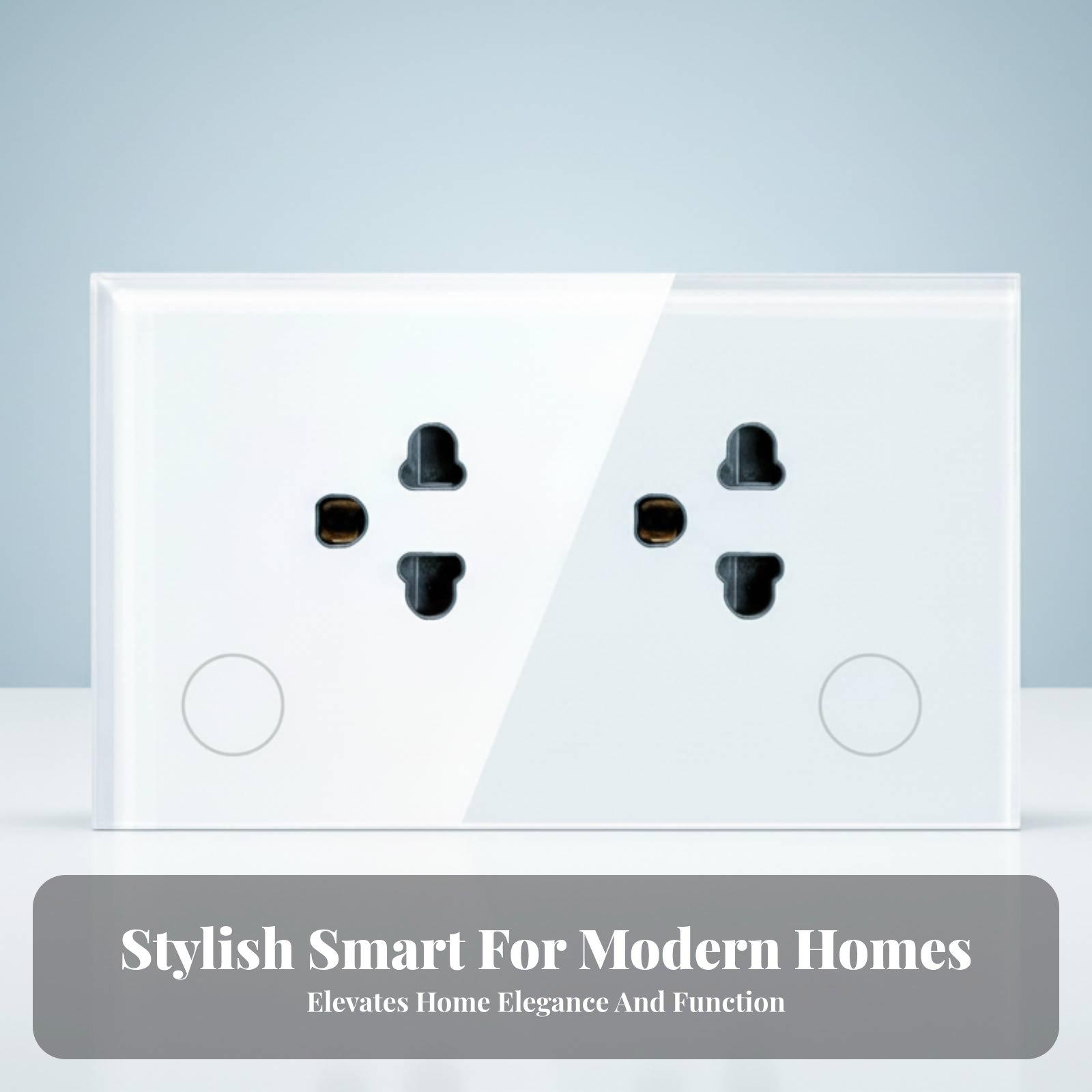 Умная настенная розетка с подд – обзор и цена Timer Dual Outlet